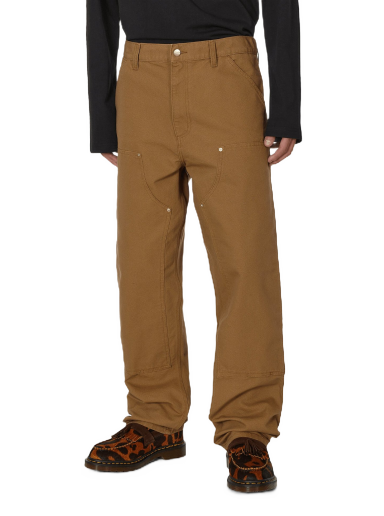 Byxor och jeans Carhartt WIP Double Knee Pants Brun | I031501 HZ02