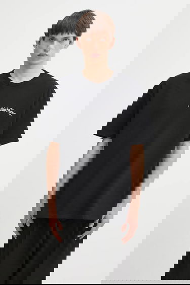 T-shirt WACKO MARIA Wacko Maria Cotton T-shirt Svart | 25FW.WMT.WT08, 0