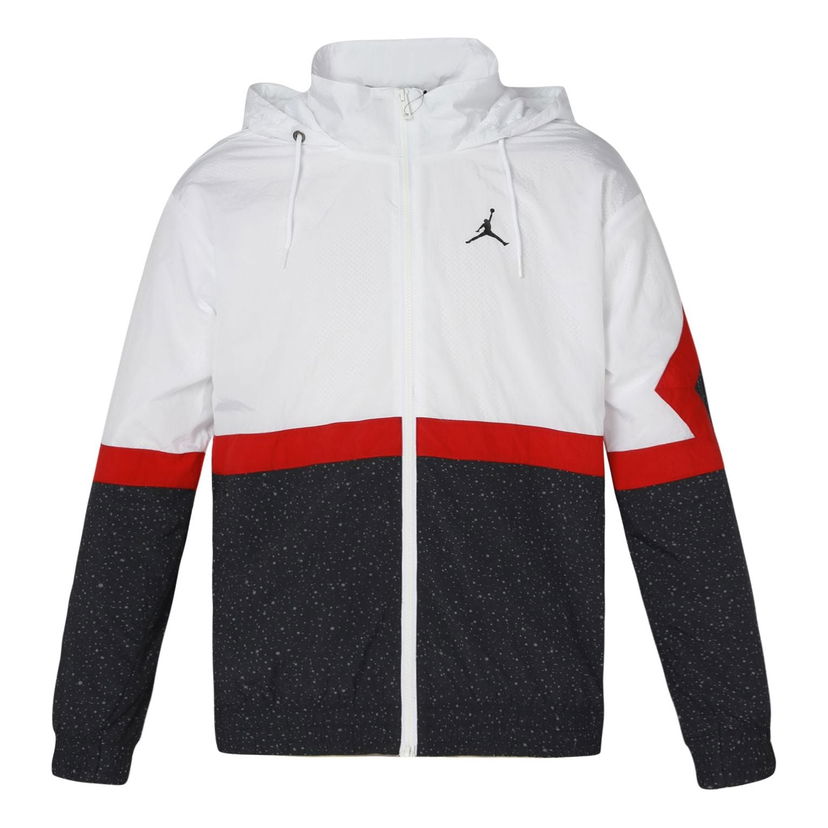 Vindjacka Jordan Jordan Air Basketball Windproof Hooded Jacket Vit | CZ2495-101