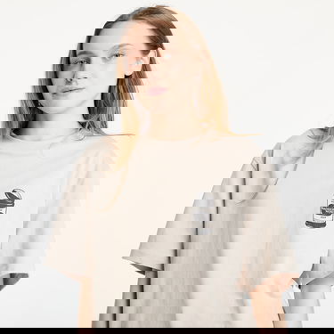 T-shirt DAILY PAPER Daily Paper Soup T-Shirt Beige | 2511057, 1