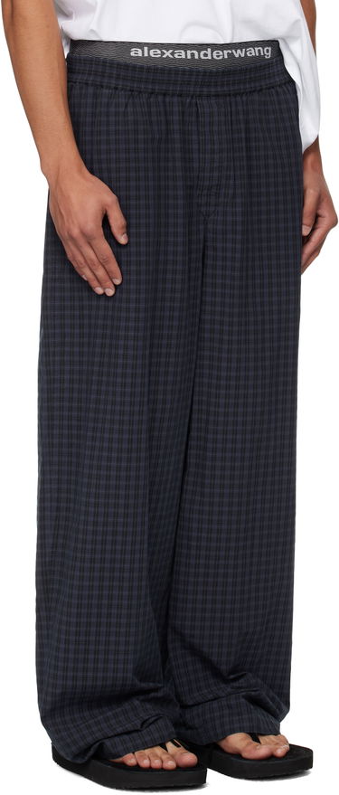 Byxor Alexander Wang Alexander Wang Relaxed Trousers Blå | 6WC3254885, 1