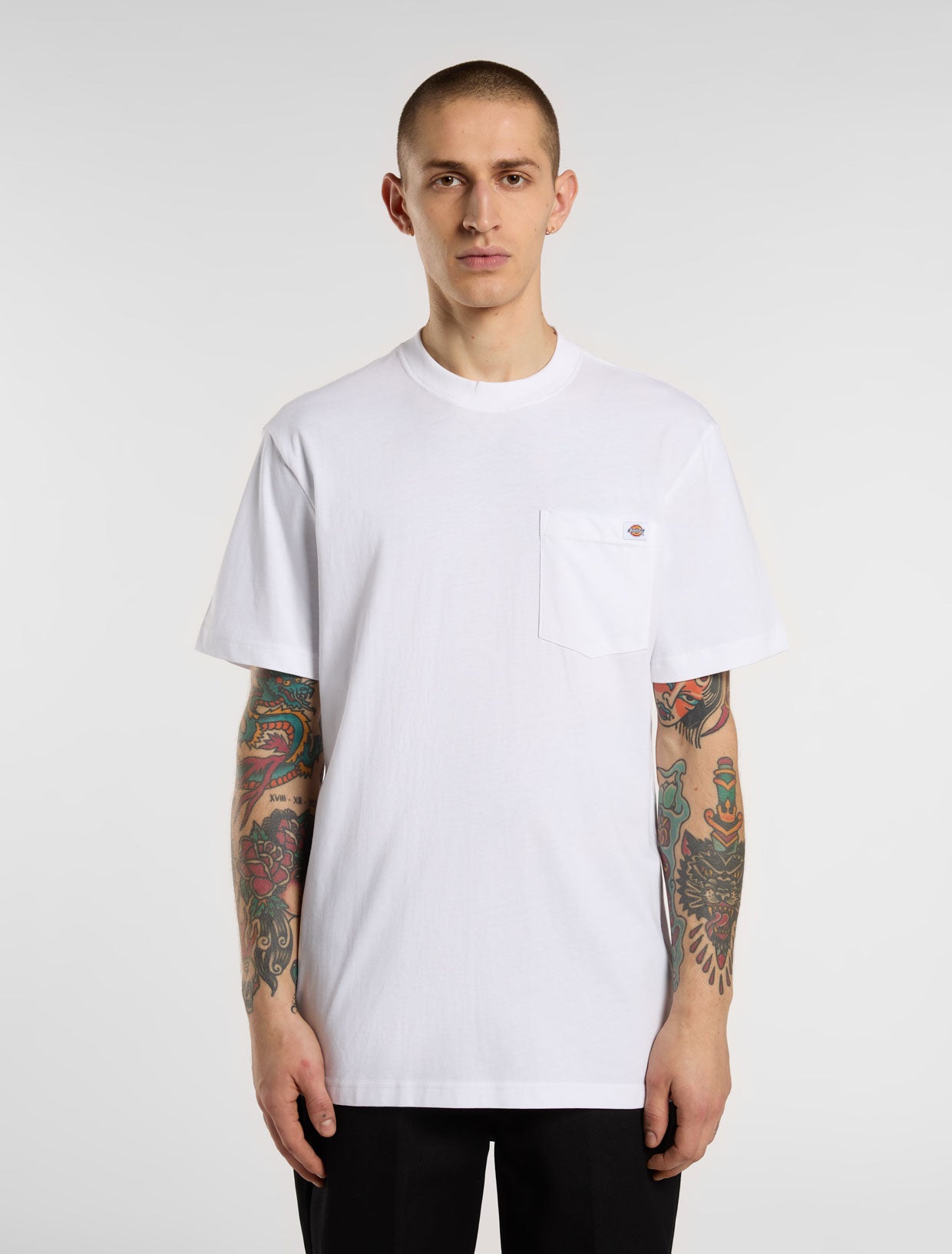 T-shirt Dickies Heavyweight Pocket T-shirt Vit | DK:0WS450:WHX:XL::1:, 0