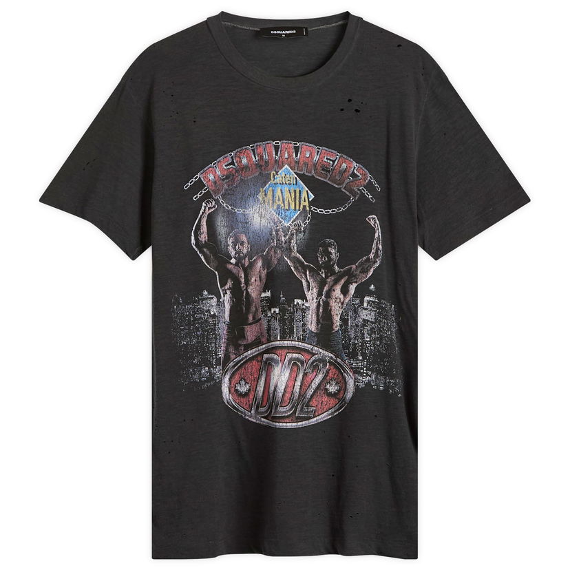 T-shirt DSQUARED2 Dsquared2 Cigarette Fit T-Shirt, Size Large Svart | S71GD1530-S22146-814