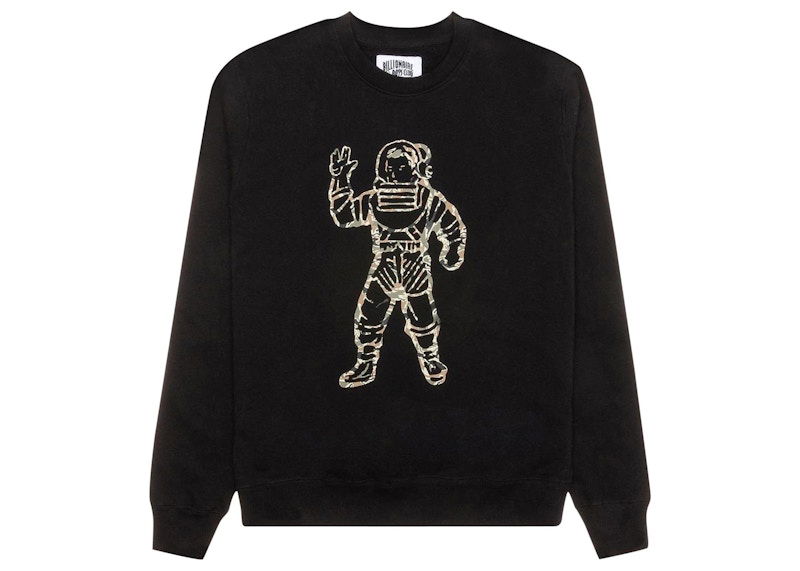 Sweater BILLIONAIRE BOYS CLUB Billionaire Boys Club Camo Astronaut Crewneck Sweatshirt Svart | 8817310BLK