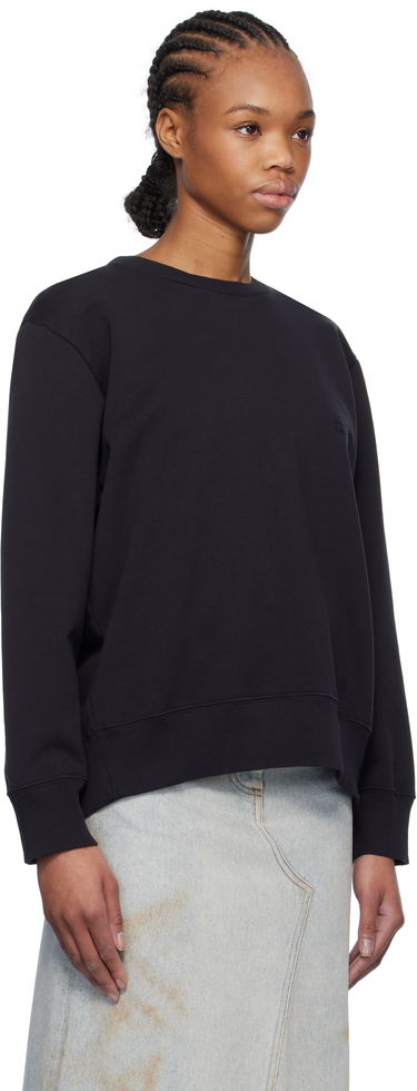 Sweater Maison Margiela MM6 Maison Margiela Spliced Logo Sweatshirt Svart | S52GU0240 M25012, 1