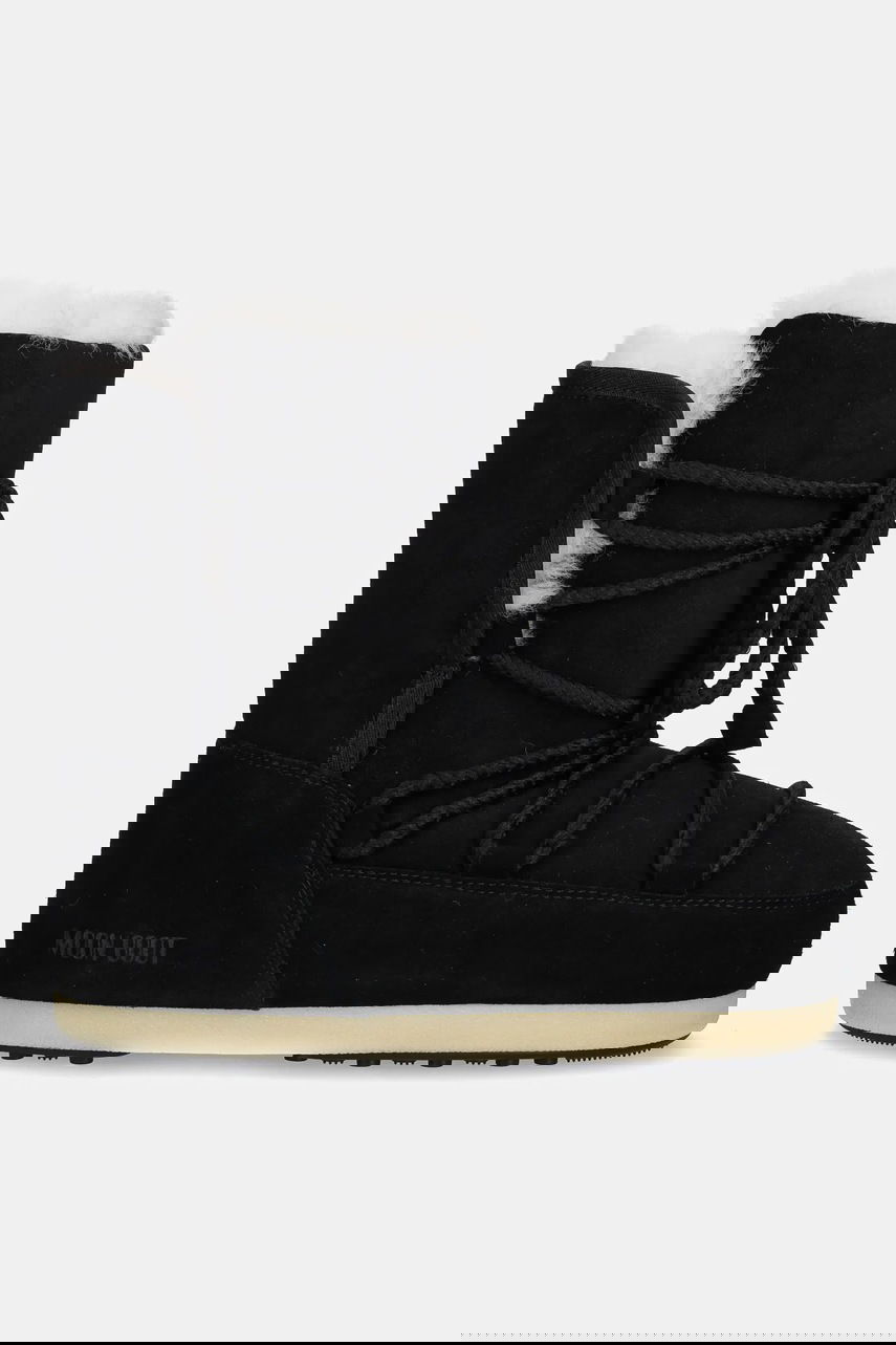 Sneakers och skor Moon Boot EVX Suede Shearling Lined Snow Boots Svart | 80D1470050.N001, 1