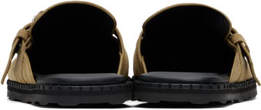 Kläder Moschino Moschino Suede Slip-on Loafers Beige | MA10152G1M ME0 10B, 1