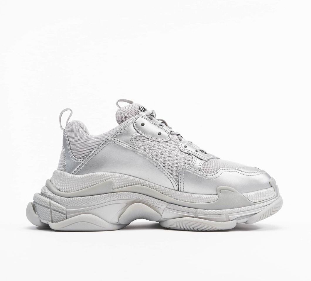 Sneakers och skor Balenciaga Triple S Metallisk | 536737W2FS28100, 1
