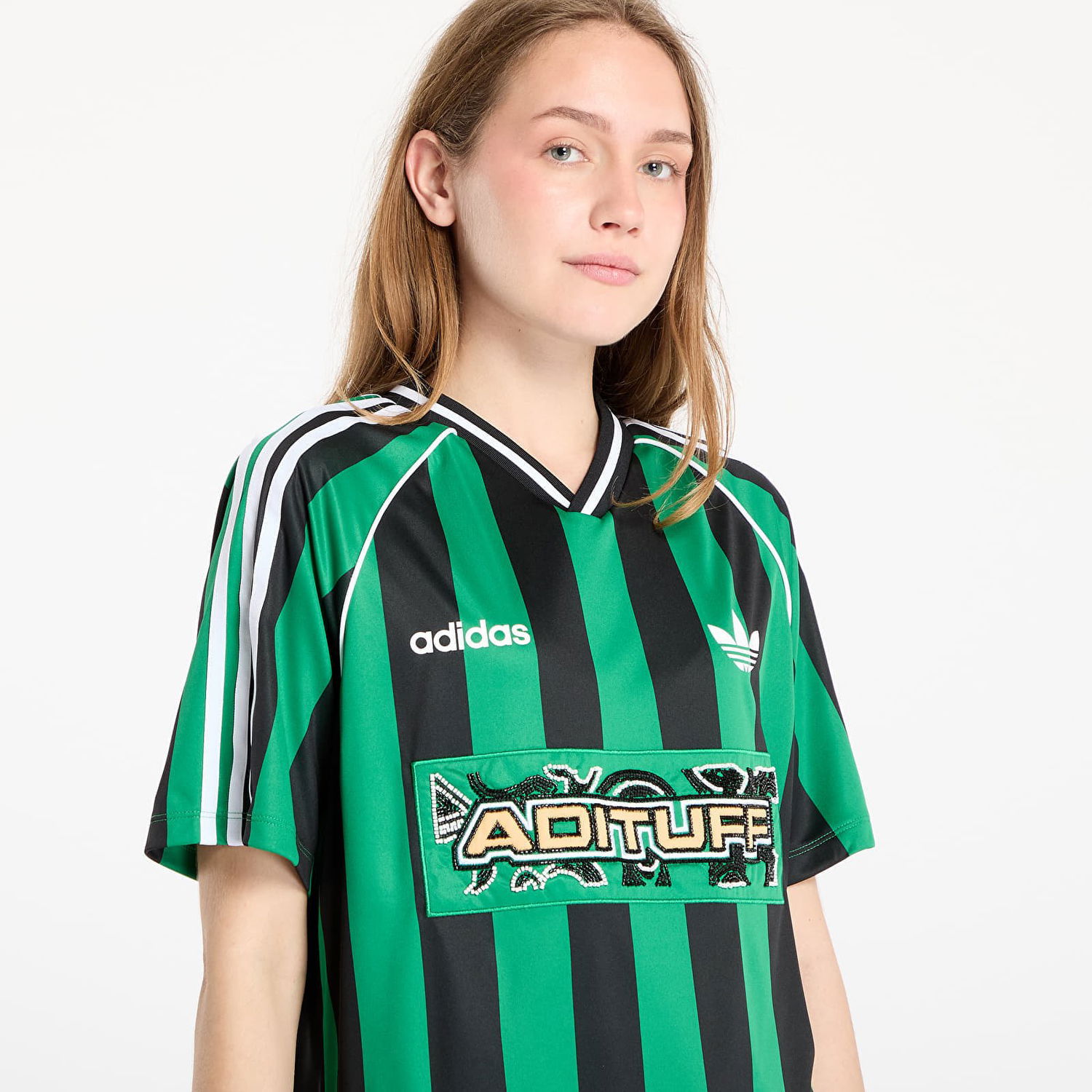 Jersey adidas Originals Adidas Originals Beads Jersey Grön | KD2273, 1