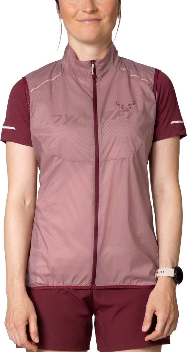 Väst Dynafit VERT WIND Vest Röd | 08-0000071005-6241