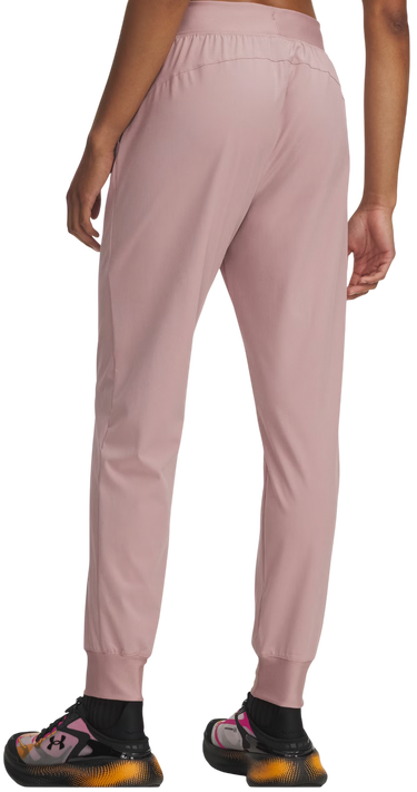 Byxor Under Armour Rival Hi Rise Woven Pant Rosa | 1382727-673, 1