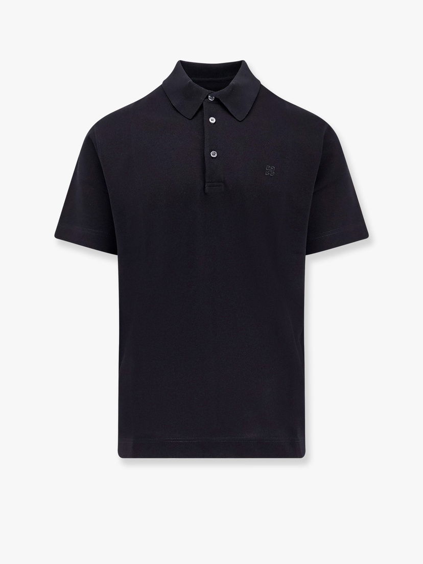 Polotröja Givenchy Classic Fit Polo Shirt Svart | BM71KR3YCD001