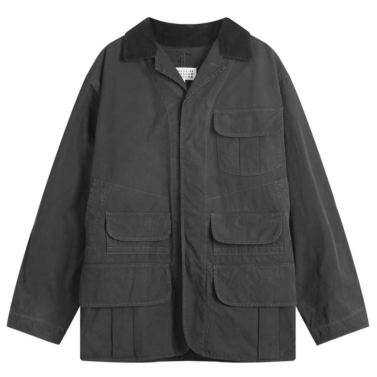 Jacka Maison Margiela Hunting Jacket Svart | S50AM0627-M35208-900, 0