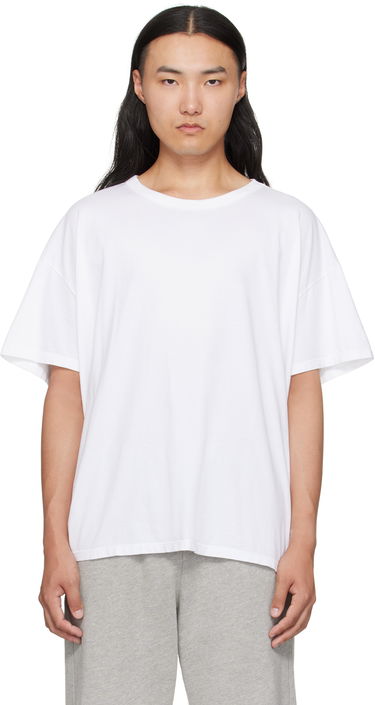 T-shirt LES TIEN Les Tien Oversized T-Shirt Vit | CJ-2092, 0
