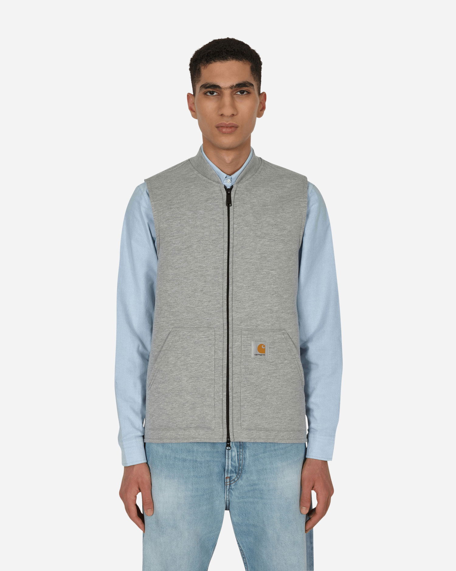 Väst Carhartt WIP Vest with Zip Closure Grå | I030621 0GK.XX, 0
