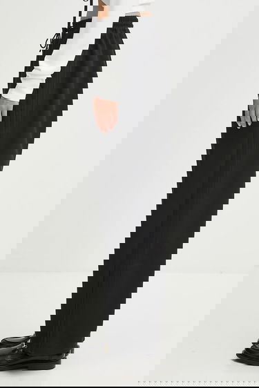 Byxor Y-3 Y-3 3S Track High-Waist Wide-Leg Pants Svart | JV6772, 1