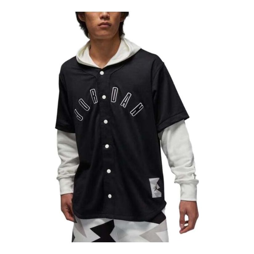 Skjorta Jordan Flight MVP Men's Baseball Top Svart | FB7035-010
