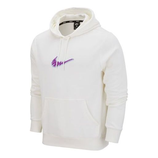 Sweatshirt Nike SB Fleece Skate Hooded Pullover Vit | DM6479-133