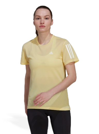 T-shirt adidas Originals Own the Run Cooler Gul | HL1484