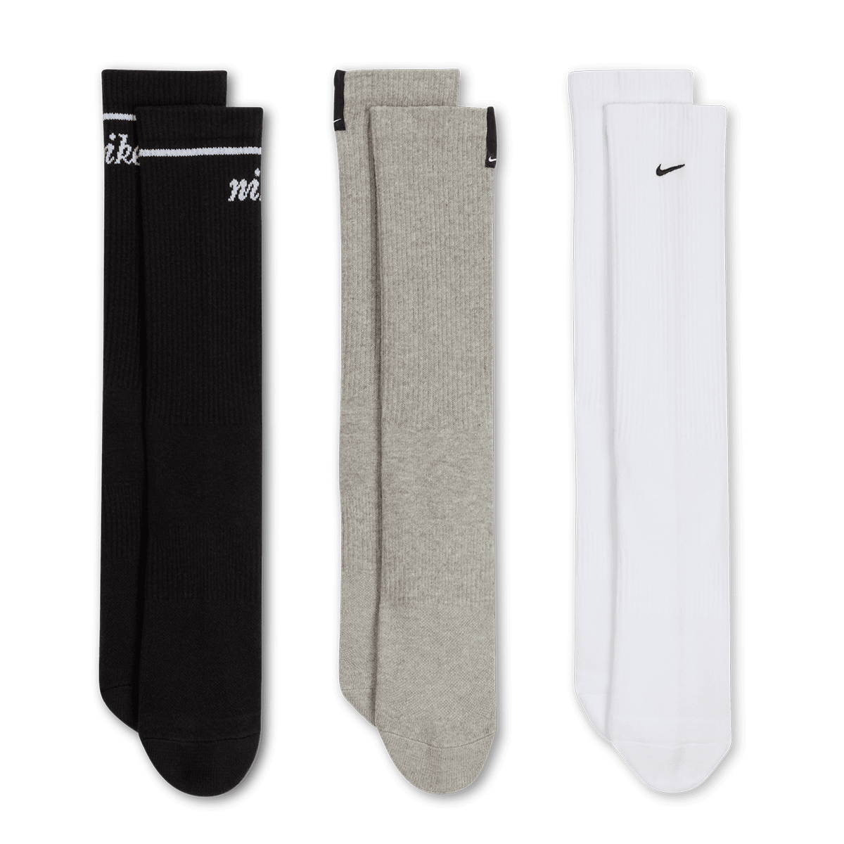 Strumpor Nike U NK ED PL CSH CRW 3P 144 WGFX Flerfärgad | HV6864-900, 0
