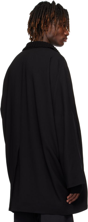 Rockar Rick Owens Rick Owens Oversized Arrowhead Jacket Svart | RU01E5751 WA, 2