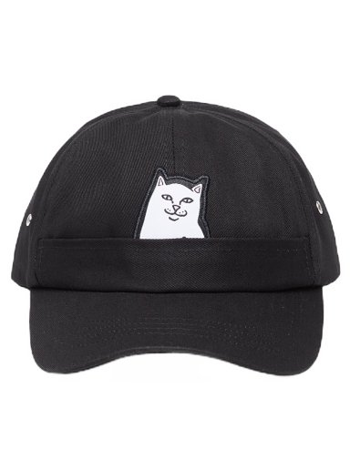 Keps RIPNDIP Lord Nermal 6 Panel Pocket Cap Svart | RND2102 NEW EAN