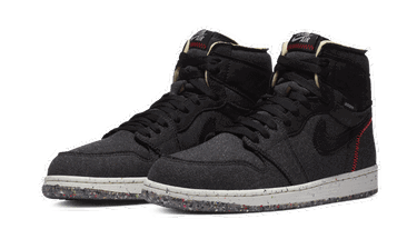 Sneakers och skor Jordan Air Jordan 1 High Zoom "Crater" Svart | CW2414-001, 1