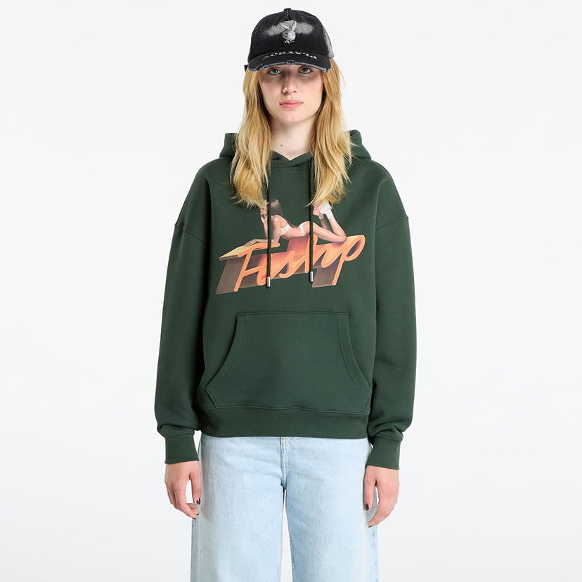 Sweatshirt Footshop Playboy x FTSHP Hoodie UNISEX Green Grön | FTSHP_508