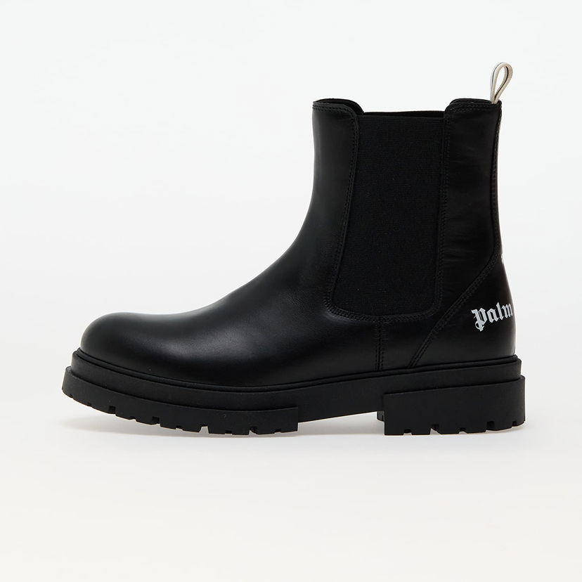 Sneakers och skor Palm Angels Pa Chelsea Boot Black White Svart | PBID001F24LEA0011001
