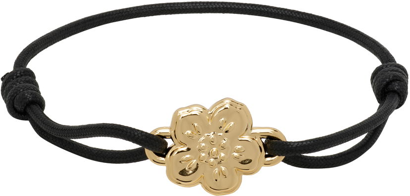 Armband KENZO Kenzo Paris Boke Flower Cord Bracelet Svart | FF68BI731M02