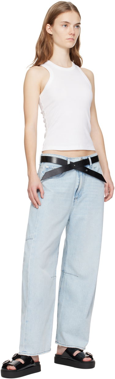 Bälten rag & bone rag & bone Zoe Leather Wrap Belt Svart | WJW24HB1016LE16, 2