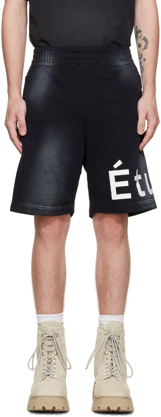 Shorts Études Exclusive Tempera Black Shorts Svart | H22MX400OC17BK