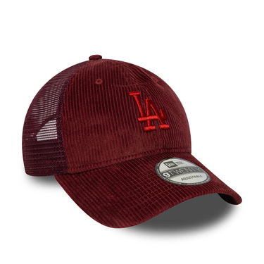 Keps New Era Cord 9TWENTY LA Dodgers Adjustable Cap Bourgogne | 60691099, 2
