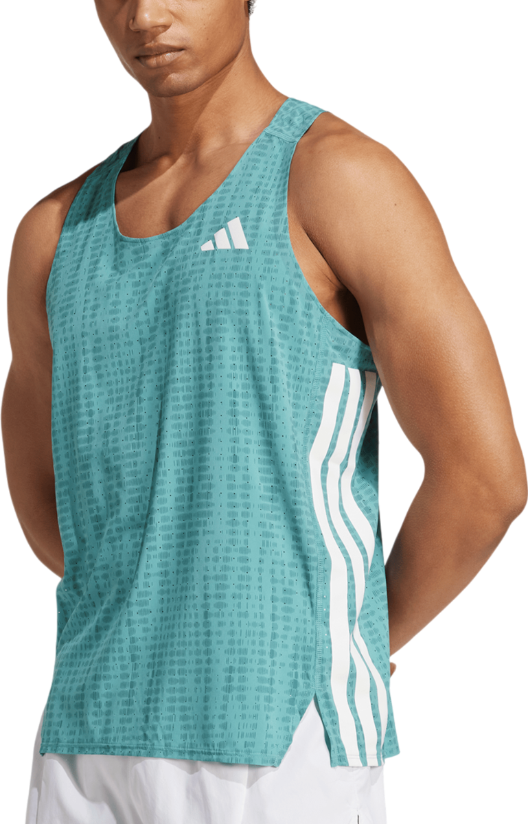 Linne adidas Performance Adizero Running Singlet Turkos | jv7161