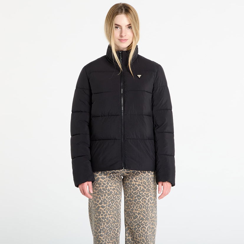 Pufferjacka GUESS GUESS Claudia Light Puffer Jacket Svart | V4YL03WFUD0-JBLK