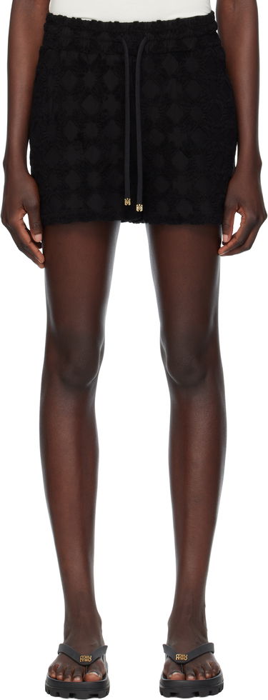 Shorts AMIRI AMIRI MA Quad Toweling Shorts Svart | AWJYSH1014, 0