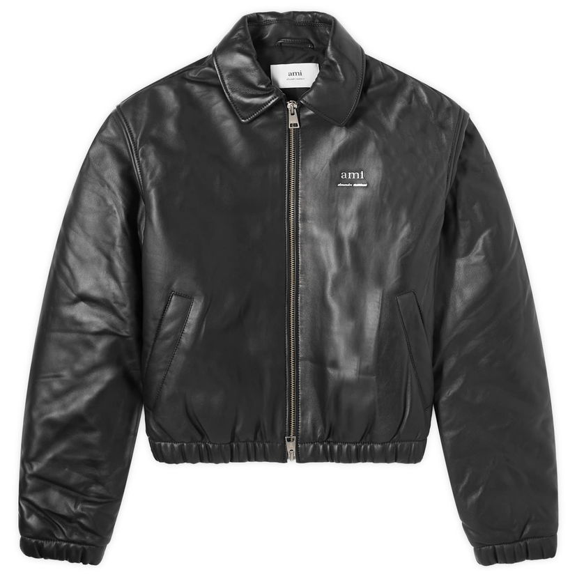 Jacka AMI Paris Padded Svart | UJK031-LH0029-001
