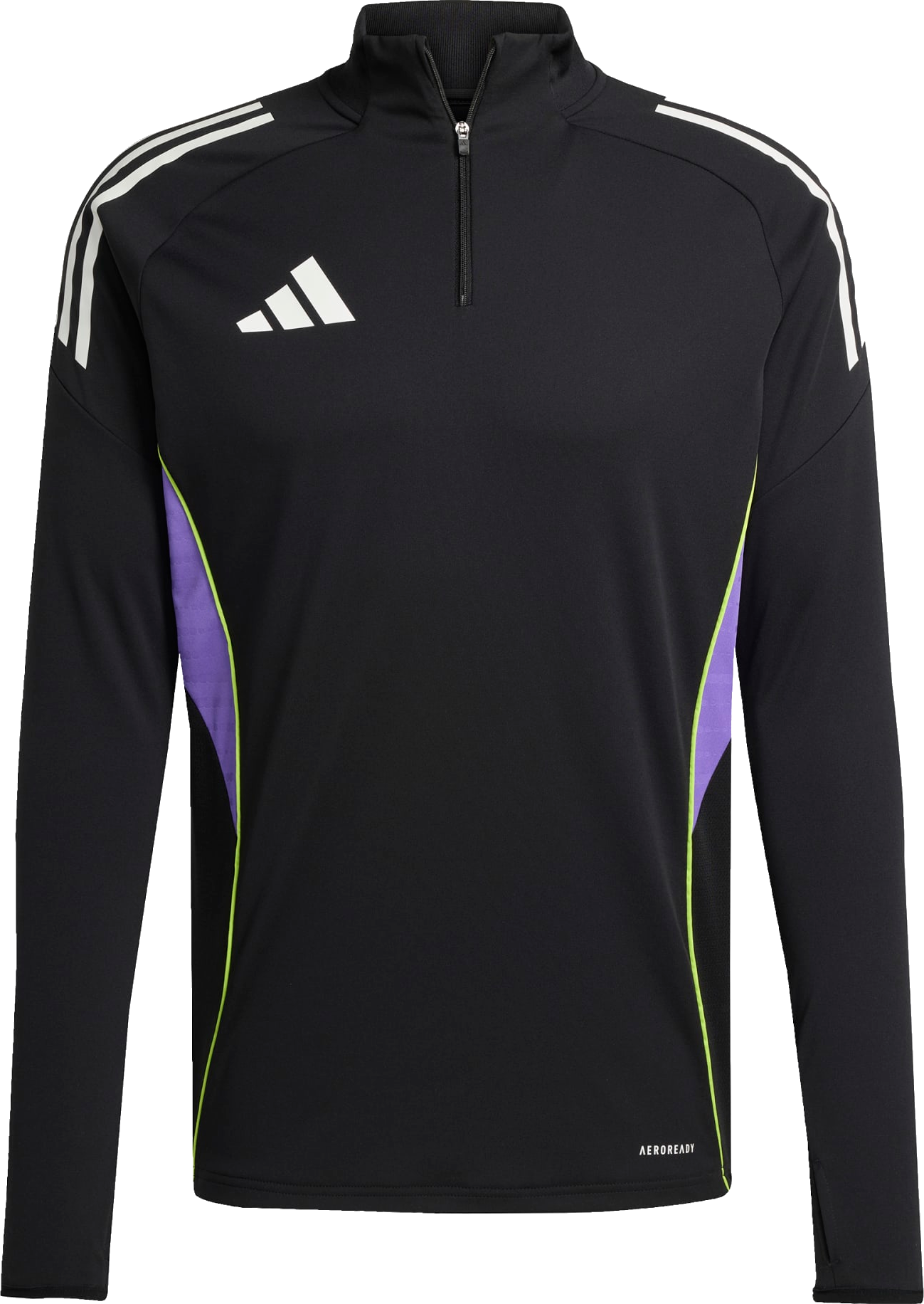 Sweatshirt adidas Performance Tiro 25 Competition Training 1/4 Zip Top Svart | JW4350, 1