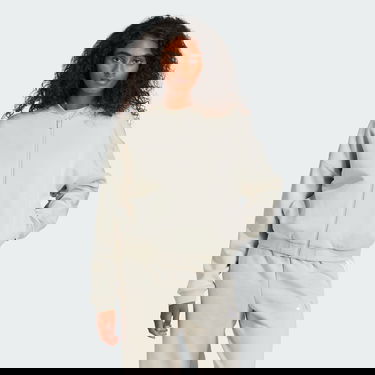 Sweatshirt adidas Performance Essentials Logo Bomber Jacket Beige | JD9972, 3