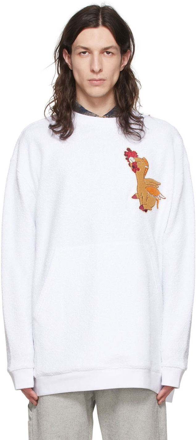 Sweater Stella McCartney Stella McCartney Fantasia Sweatshirt Vit | 6J00333SNP29, 0
