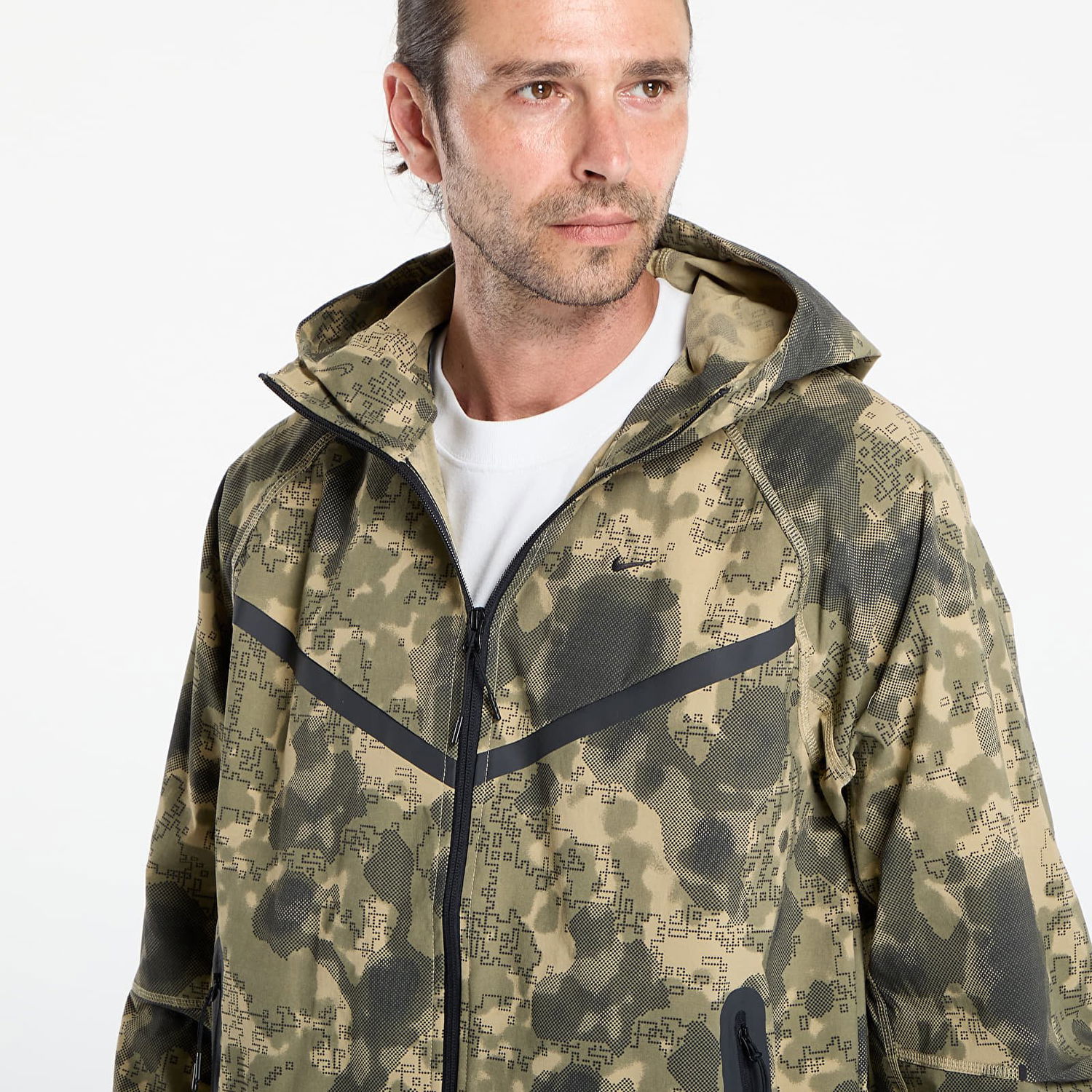 Jacka Nike Tech Woven Camo Jacket Grön | HV0979-210, 1
