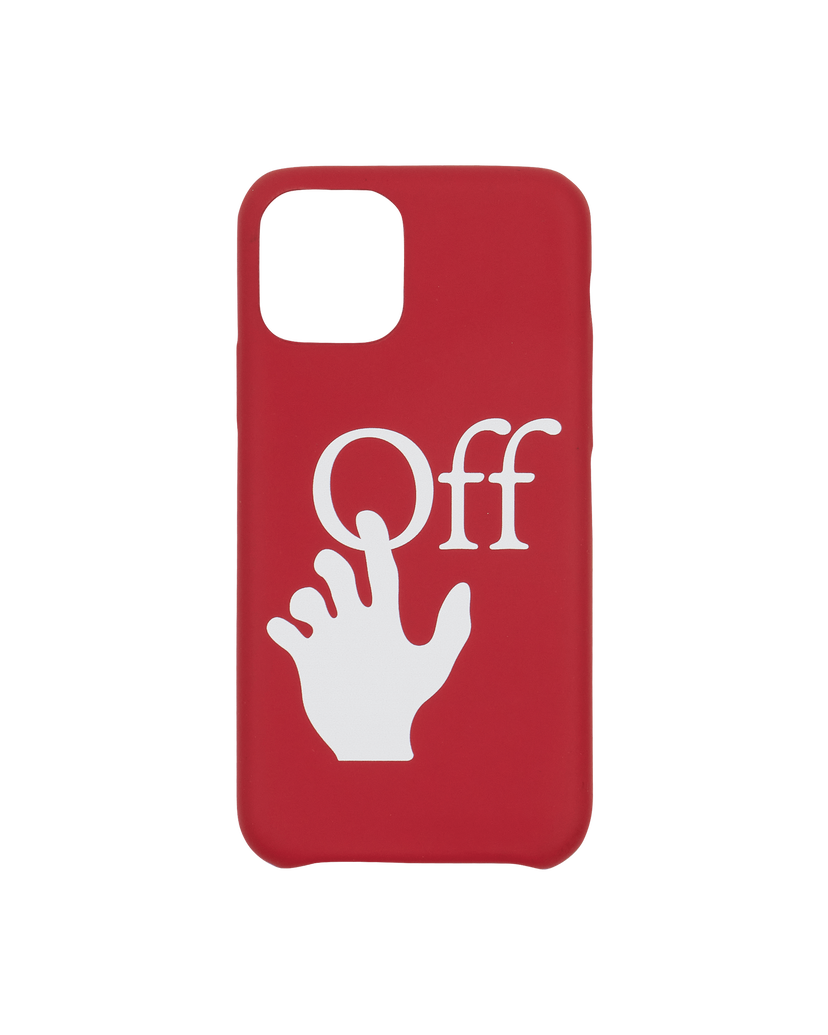 Gadget Off-White Hand Off iPhone 11 Pro Case Red Röd | OMPA018R21PLA001 2501