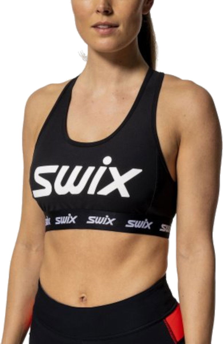 Behå SWIX SWIX Roadline Sports Bra Svart | 10012-23-10000