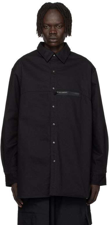 Skjorta Y-3 Y-3 UT Twill Overshirt Svart | JW4620, 0