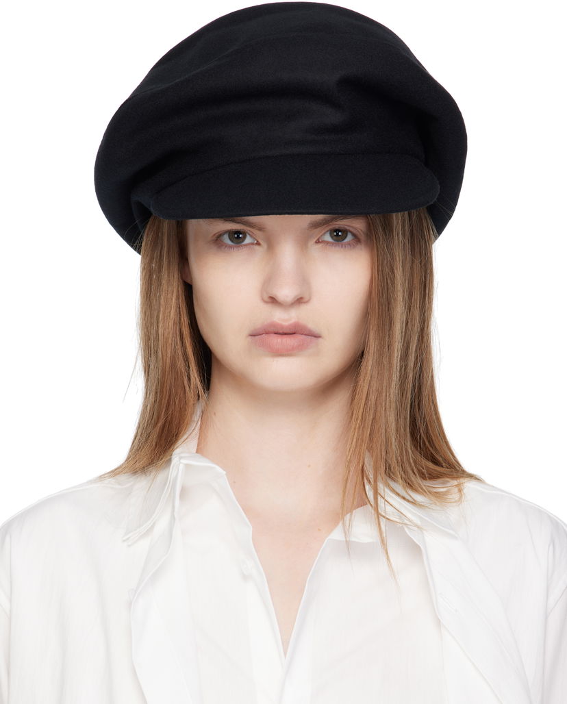 Hatt Yohji Yamamoto Yohji Yamamoto Top Crown Casquette Svart | FL-H82-164