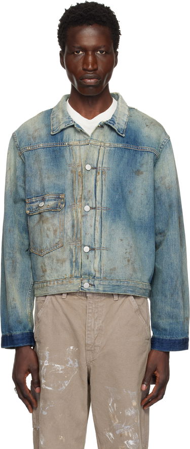 Jacka Enfants Riches Déprimés Enfants Riches Déprimés Type VII Denim Jacket Blå | 030-481, 0