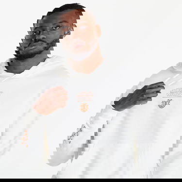 Sweatshirt Element Fight Hoodie Vit | C1HOC711-ELP2, 2