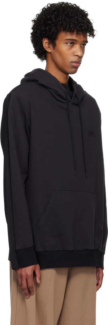 Sweatshirt Maison Margiela MM6 Maison Margiela Paneled Hoodie Svart | SH0GU0022 MTJ018, 1