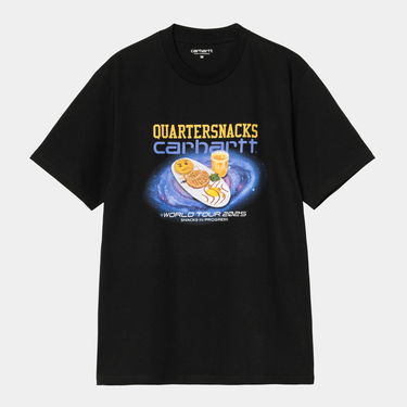 T-shirt Carhartt WIP Quartersnacks World Tour 2025 Graphic T-Shirt Svart | I036114_6, 0