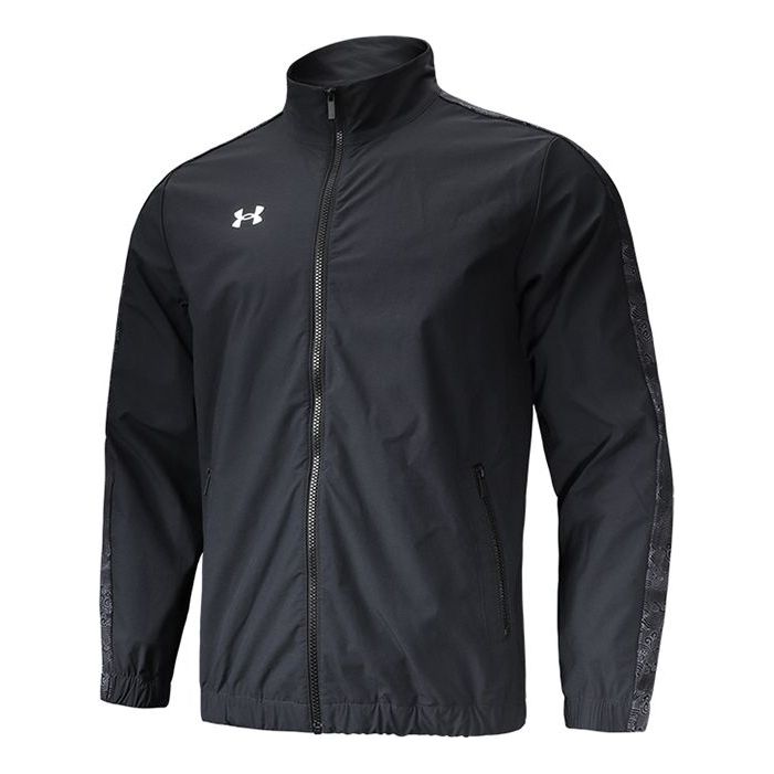 Vindjacka Under Armour Sportstyle Woven Full Zip Jacket Svart | 22500401-001